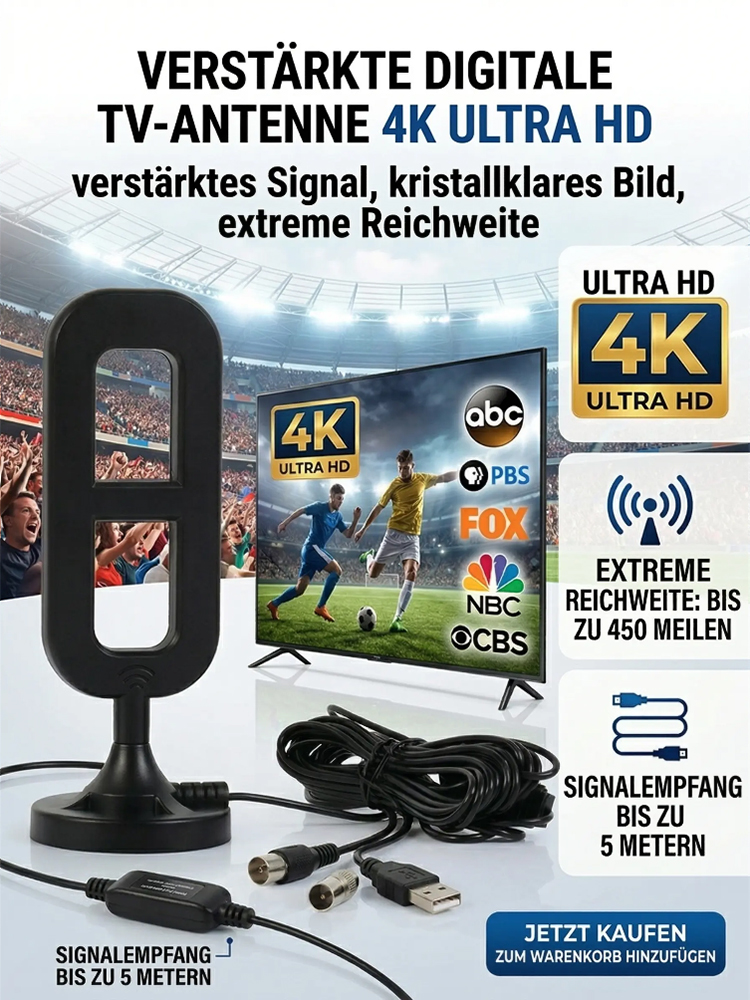 📺Gratis Fernsehen – ohne Abo, ohne Internet, ohne Reue! Digitaler Fernsehempfänger | Keine versteckten Kosten – lebenslang kostenlos fernsehen