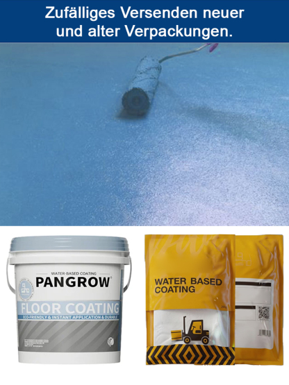 3-in-1 Bunte Wasserbasierte Bodenfarbe