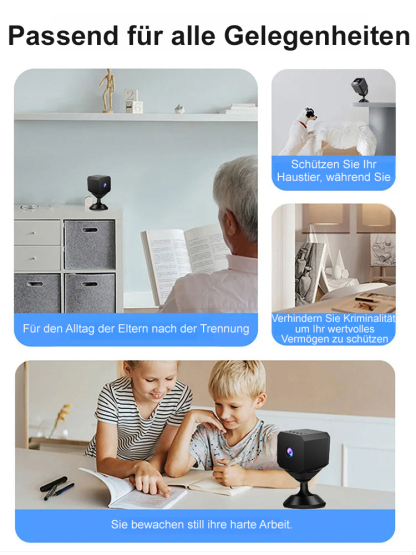 💶Kein WLAN nötig, keine Verkabelung erforderlich – und nie monatliche Gebühren! 🚀Unsichtbare, kabellose HD-Kamera