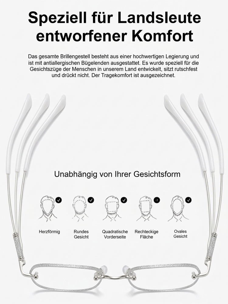 [Jena Optik Technologie] Intelligente Zoom-Gleitsichtbrille | Hochwertige Geschenkbox Lesebrille I Automatische Schärfe für Nah + Fern | 4-in-1 inkl. Sonnenbrille + Blaulichtfilter 👓☀️
