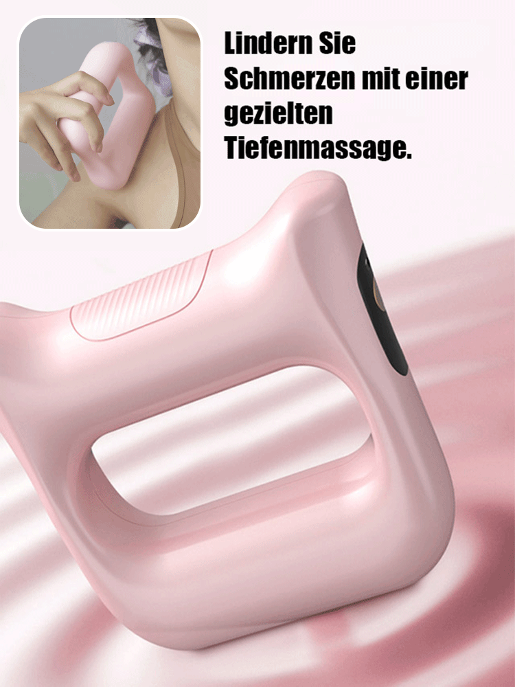 【Ohne Sport schnell Fett verbrennen】Massageroller mit Vibration zur Faszien-Straffung