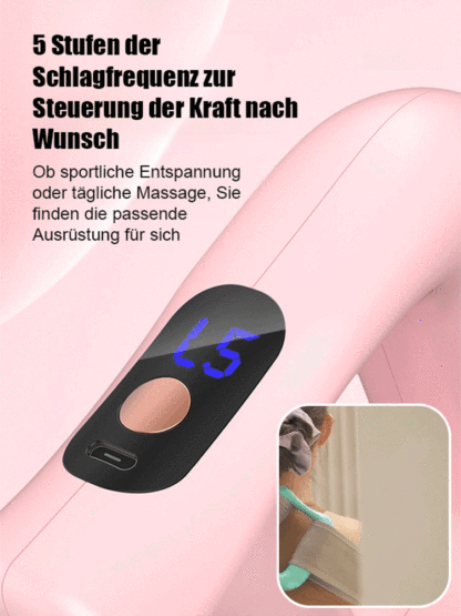 【Ohne Sport schnell Fett verbrennen】Massageroller mit Vibration zur Faszien-Straffung