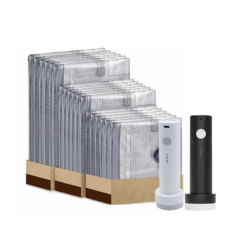 【USB-Elektropumpe】Vakuum-Kompressions-Aufbewahrungsbeutel✨️Schluss mit dem Kleiderschrank-Chaos – Jetzt 3x mehr Platz!🎇