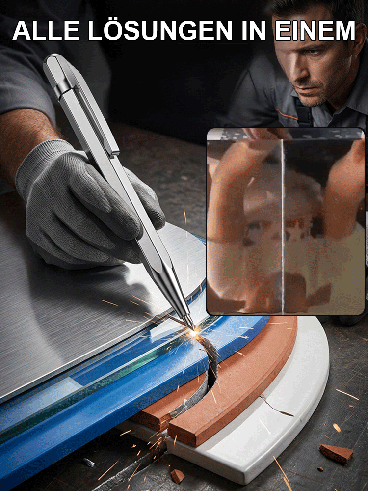 【Anreißen + Schneiden + Markieren + Gravieren】Hartmetall-Markierungs- und Schneidstift