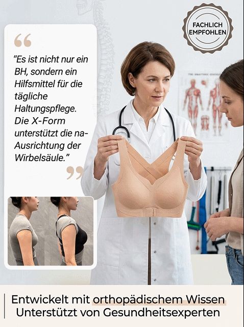 ✨In 7 Tagen zu einer selbstbewussten Haltung! Revolutionäres 2-in-1 Design: BH und Haltungskorrektur in Einem