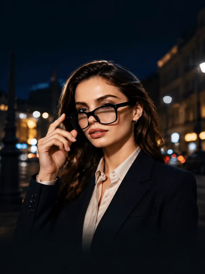 Intelligent anpassbare Farbwechsel-AI-Brille: Echtzeit-KI-Übersetzung, AR-Navigation & 4K-Kamera aus Kohlefaser