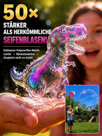 Topacme® Super 3D-Zauberblasen-Konzentrat – Tier- & Ozean-Fantasie-Motto