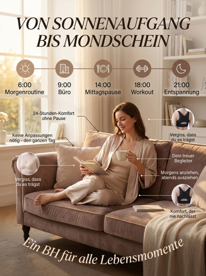 ✨In 7 Tagen zu einer selbstbewussten Haltung! Revolutionäres 2-in-1 Design: BH und Haltungskorrektur in Einem