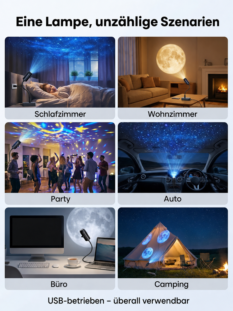 ✨Comauo™ – Ocean & Galaxy Projektor: Ultra-HD 3D-Projektionstechnik für dein Zuhause & Auto – in nur 1 Sekunde ein echtes Aquarium!
