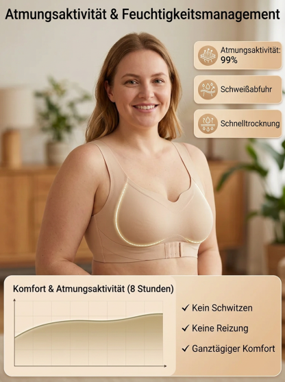 ✨In 7 Tagen zu einer selbstbewussten Haltung! Revolutionäres 2-in-1 Design: BH und Haltungskorrektur in Einem