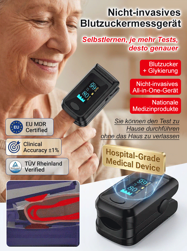 Medizinisches Blutsauerstoffmessgerät