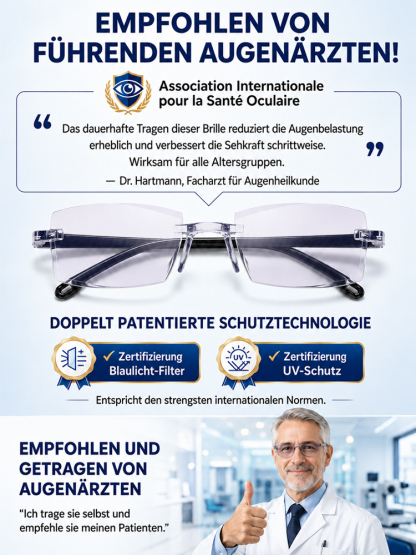 Jena Optik 2026: Auto-Fokus & Selbsttönende Titanbrille! 👋 Verabschieden Sie sich vom ständigen Brillenwechsel