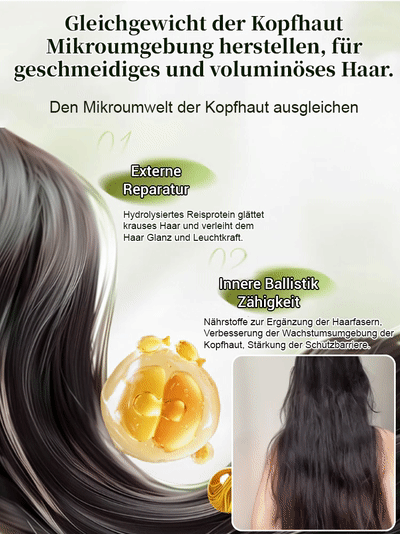 【Rosmarin-Keratin-Volumenshampoo】Sichtbare Ergebnisse in 2 Wochen bei starkem Haarausfall | Wächst Haare in nur 7 Tagen! 