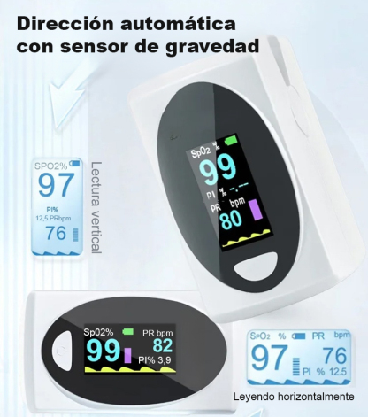 【Precisión del 99.99%】Mide tu glucosa sin pincharte — Monitor avanzado de oxígeno en sangre
