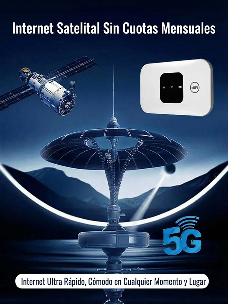 🛡️¡Sin SIM, sin contrato, sin costos ocultos! | Compra única para internet 5G+ gratis de por vida en todo el mundo