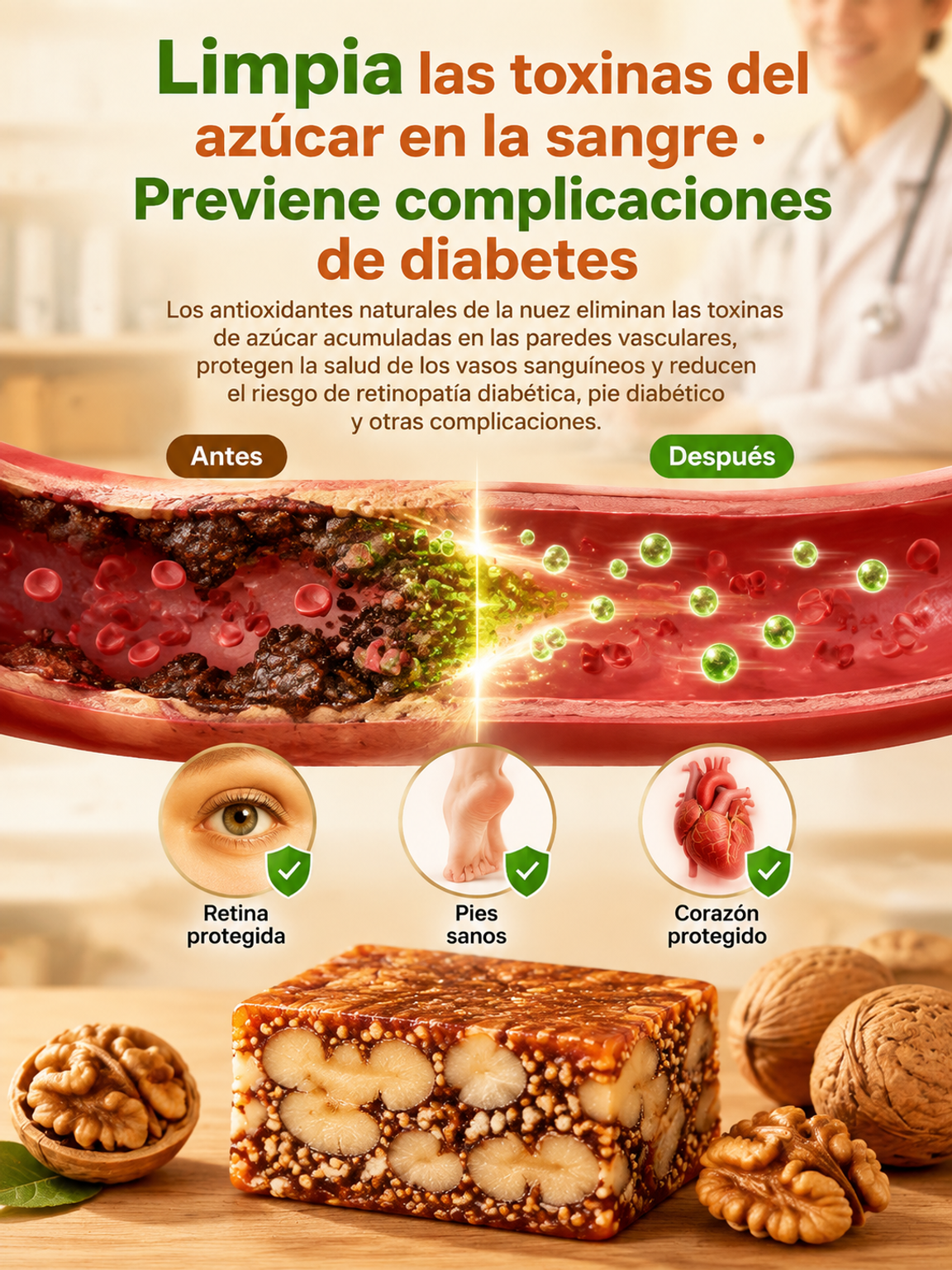Pastel Nutritivo Tres Tesoros: Consigue nuestro "Black Gold" de higo directo de California. 0% Azúcar, 100% Digestión