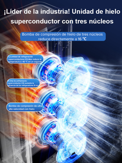 【Sin unidad exterior, instalación libre de perforaciones】Aire acondicionado de pared para uso doméstico, frío y calor