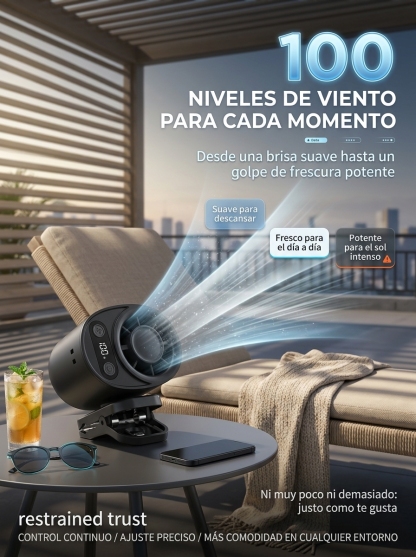 El ventilador de pinza con refrigeración por semiconductor ❄️ Enfría en solo 3 segundos