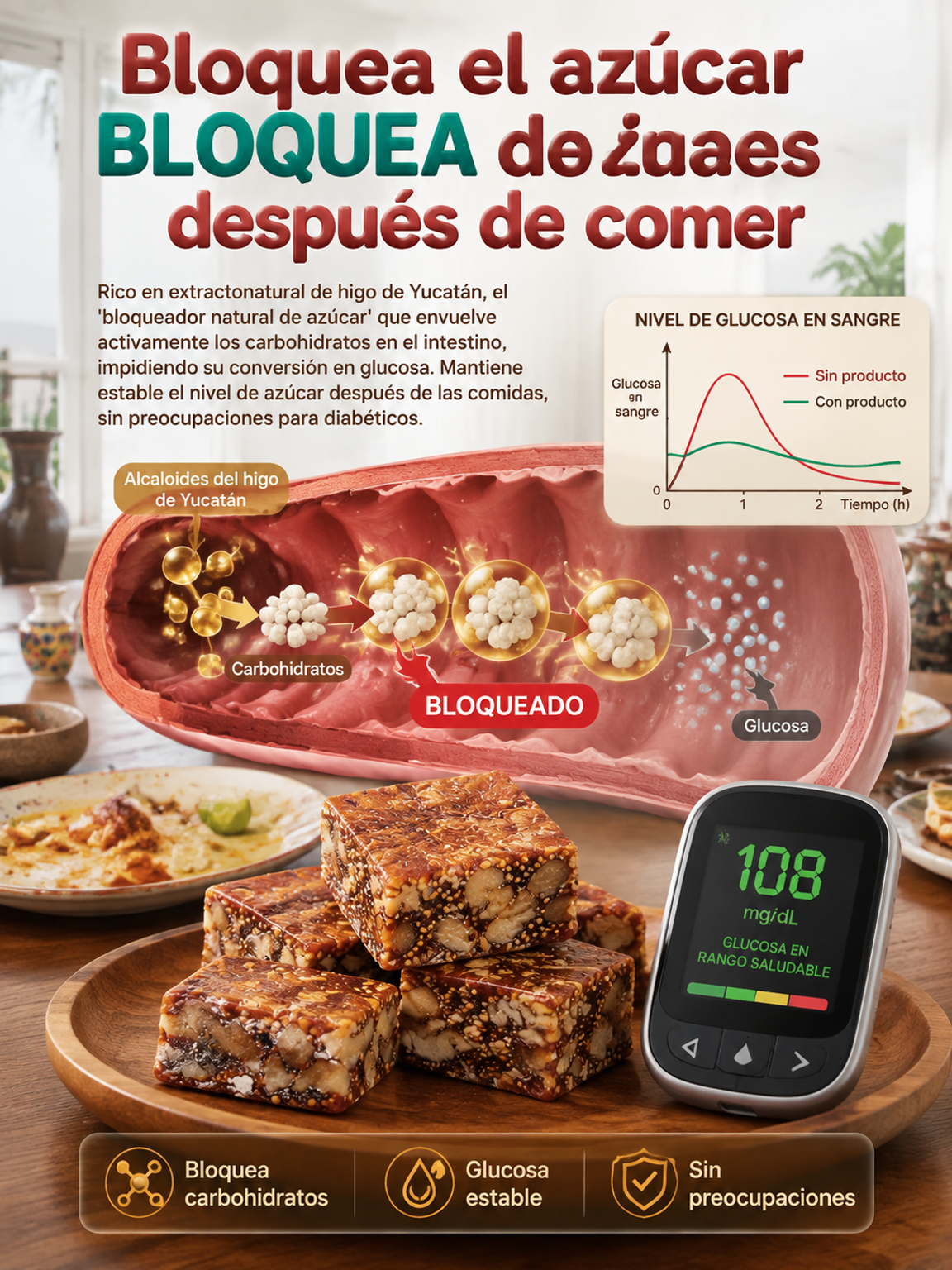 Pastel Nutritivo Tres Tesoros: Consigue nuestro "Black Gold" de higo directo de California. 0% Azúcar, 100% Digestión