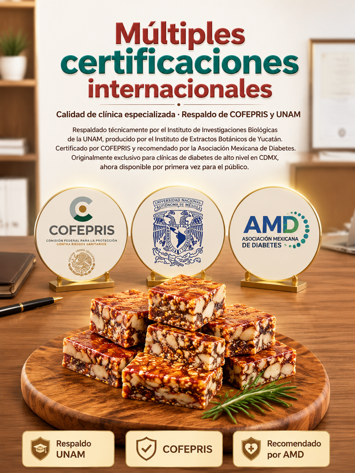 Pastel Nutritivo Tres Tesoros: Consigue nuestro "Black Gold" de higo directo de California. 0% Azúcar, 100% Digestión