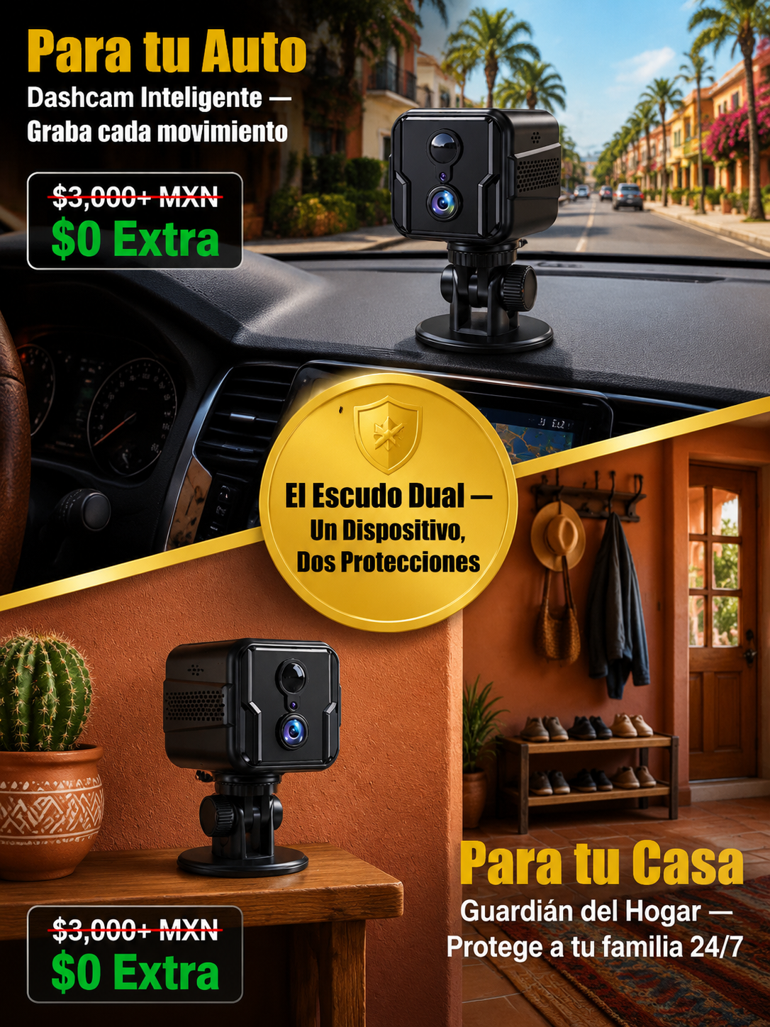 Cámara inteligente de monitoreo remoto 4G X9 en forma de cubo pequeño