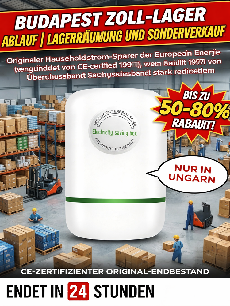 Kein Elektriker, keine Installation, kein Abo – 100% Plug & Play! Haushaltsintelligenter Stromspargerät