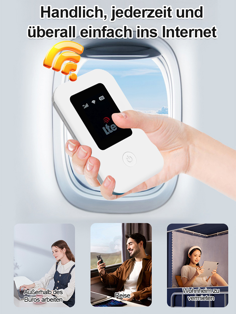 Hochgeschwindigkeits-WLAN für unterwegs