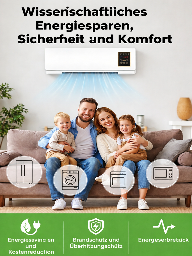 Kein Elektriker, keine Installation, kein Abo – 100% Plug & Play! Haushaltsintelligenter Stromspargerät