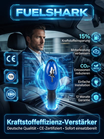 🔥 100 % Verbrennungseffizienz ⛽ Einfach einstecken, sofort sparen!🚗 Der Kraftstoffsparer für alle Fahrzeuge.