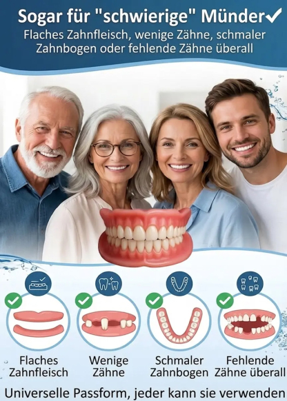 Mit praktischem Aufbewahrungsetui • Perfektes Lächeln in nur 3 Minuten