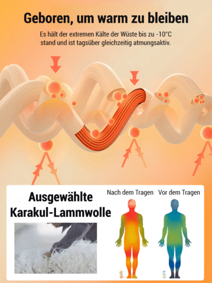 Kapuze mit Knöpfen, lockerer Wollmantel, Unisex.