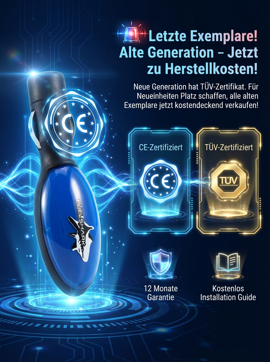 🔥 100 % Verbrennungseffizienz ⛽ Einfach einstecken, sofort sparen!🚗 Der Kraftstoffsparer für alle Fahrzeuge.