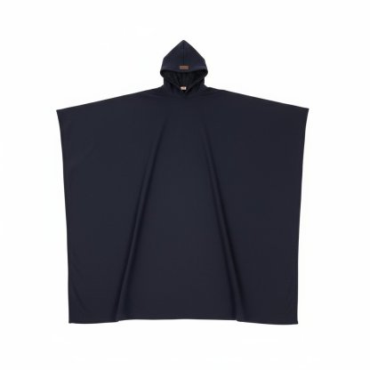 Kapuze mit Knöpfen, lockerer Wollmantel, Unisex.