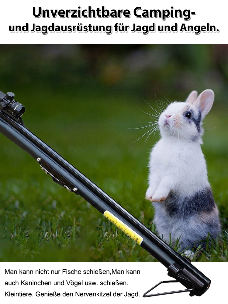  【Keine Lizenz erforderlich】4-fach HD-Zielfernrohr + Laservisier – Selbst Anfänger können Ziele mühelos treffen!