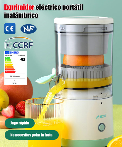Juicer eléctrico automático para el hogarMás jugo✨️menos desperdicio y máxima frescura donde quiera que estés🎆¡Calidad alemana garantizada!