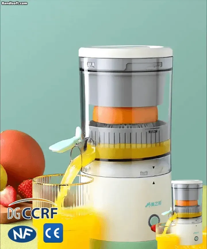 Juicer eléctrico automático para el hogarMás jugo✨️menos desperdicio y máxima frescura donde quiera que estés🎆¡Calidad alemana garantizada!