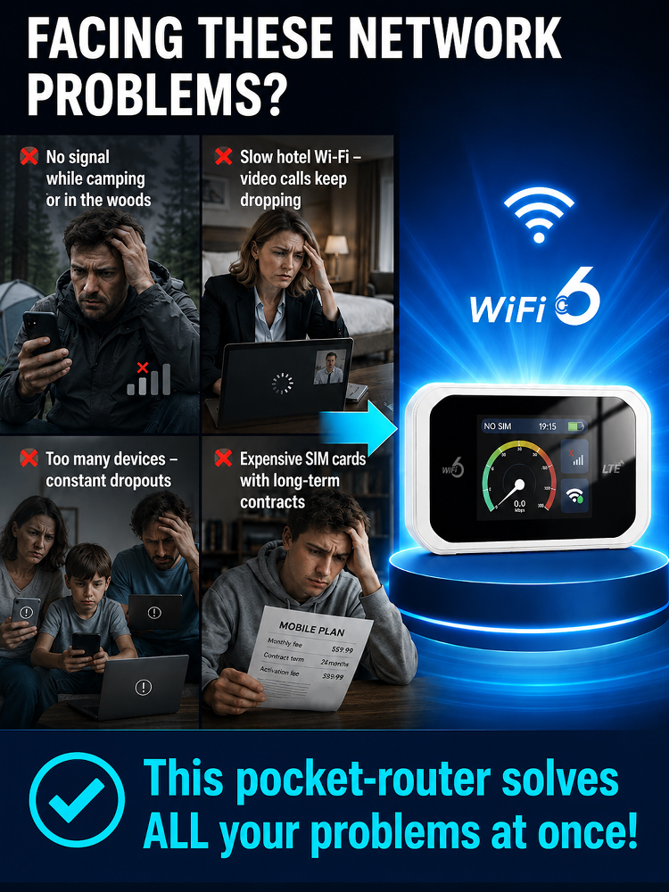 🌐Space-Link AI Satellite Terminal: Lifetime Free Unlimited High-Speed Wi-Fi