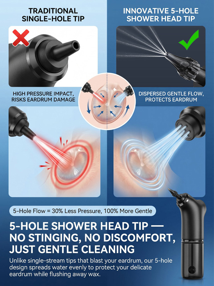 Portable Electric Ear Cleaner Set