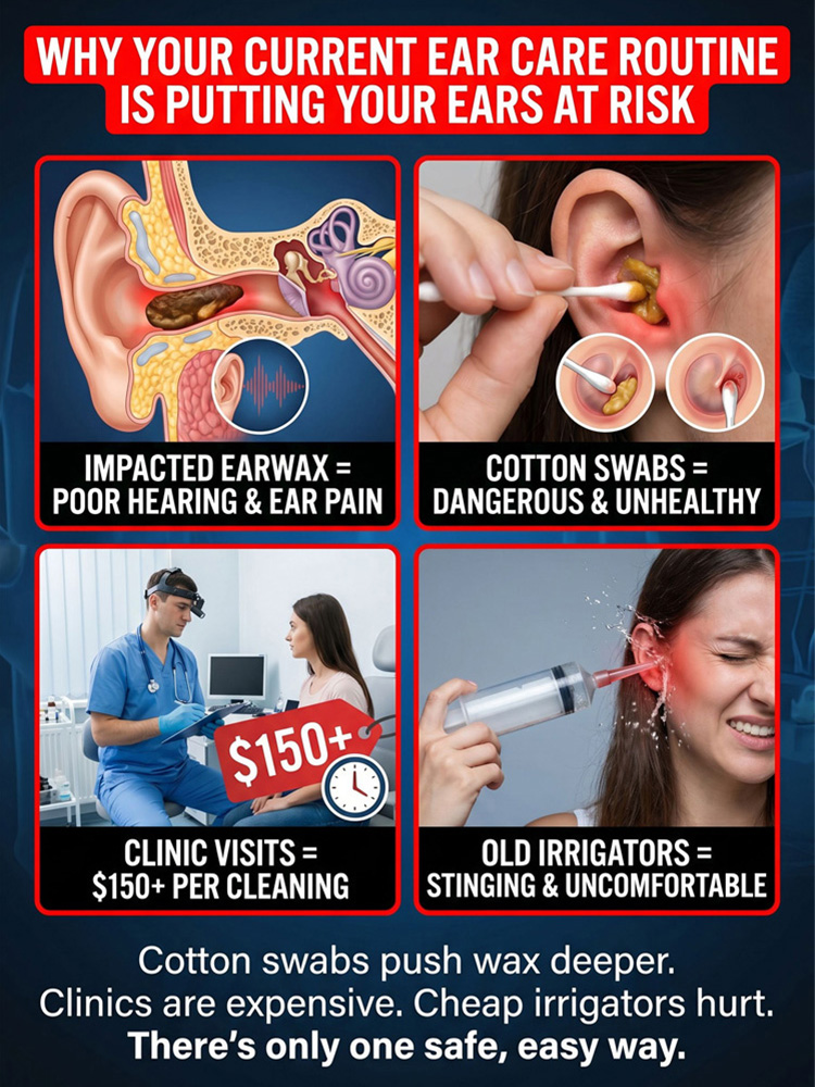 Portable Electric Ear Cleaner Set