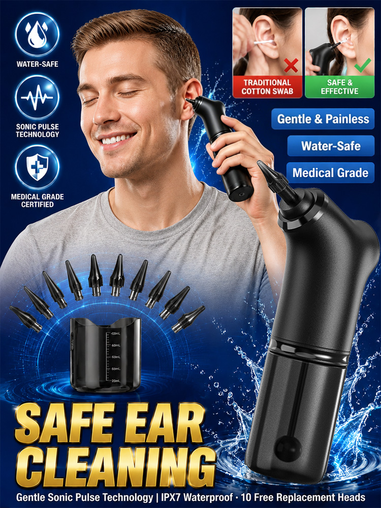 Portable Electric Ear Cleaner Set