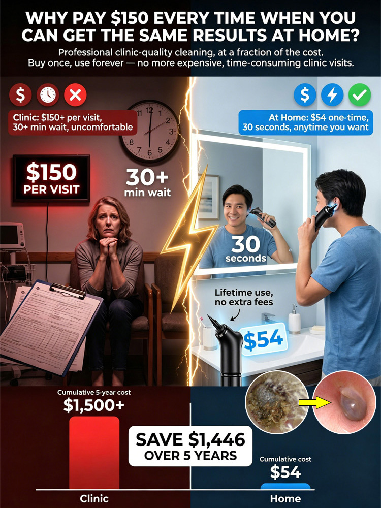 Portable Electric Ear Cleaner Set