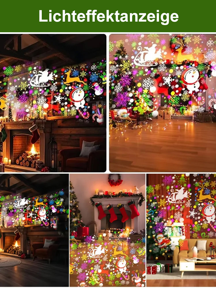 Alle Weihnachtsmotivs freischalten – Märchennacht im Projektor