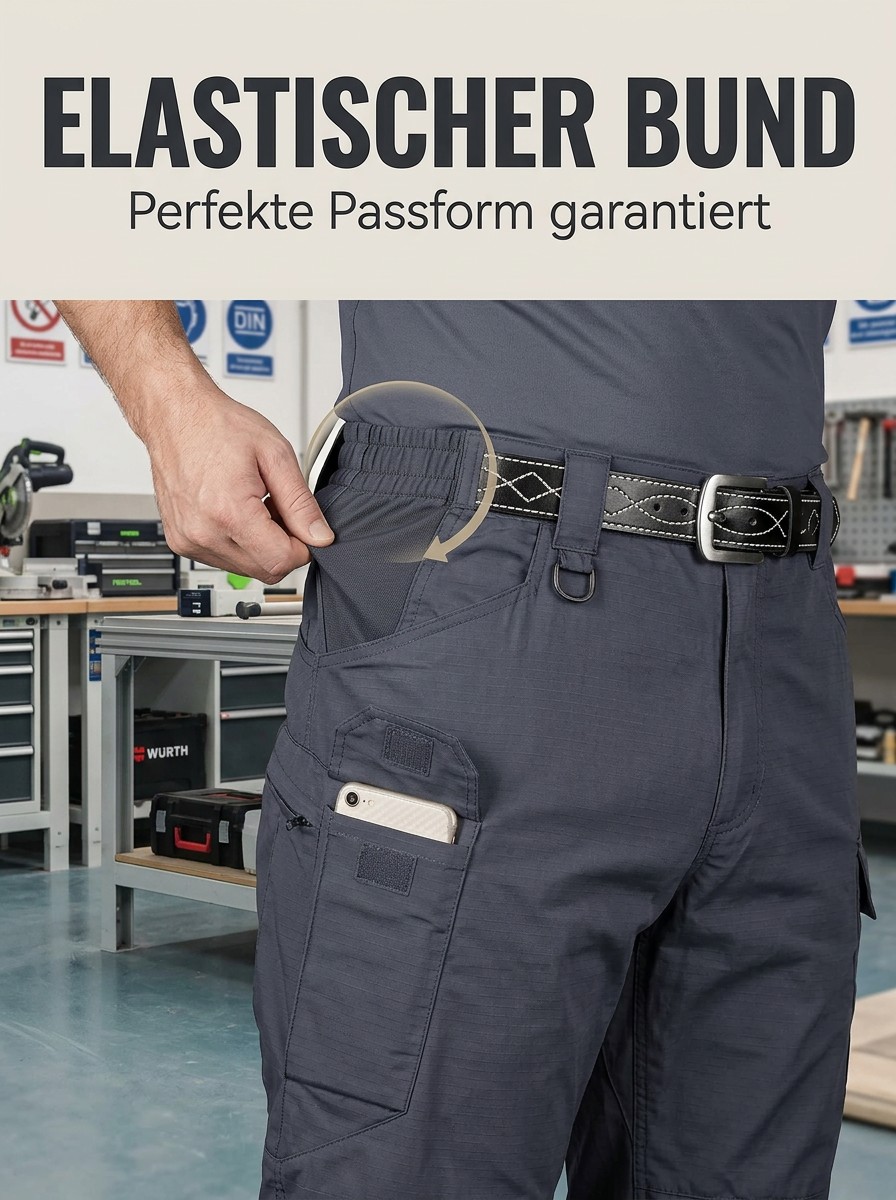 2026 neue taktische Funktionshose – 4-Wege-Stretch & wasserdicht
