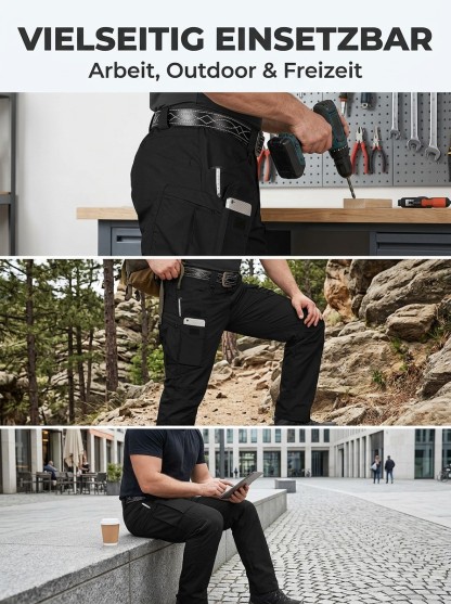 2026 neue taktische Funktionshose – 4-Wege-Stretch & wasserdicht