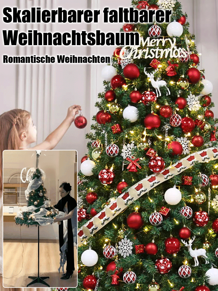 Faltbarer Weihnachtsbaum - Die beste Wahl für Weihnachtsatmosphäre