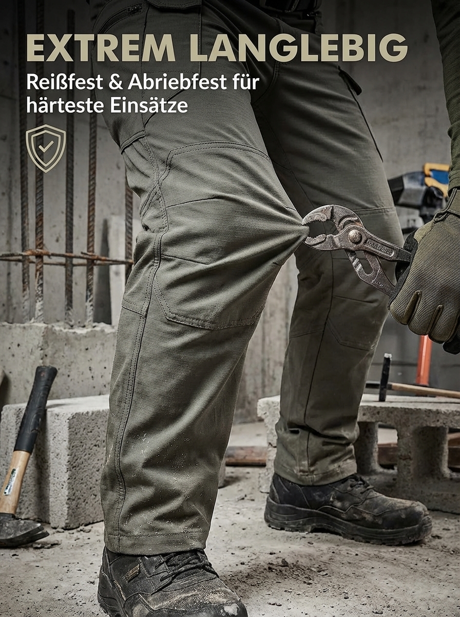 2026 neue taktische Funktionshose – 4-Wege-Stretch & wasserdicht