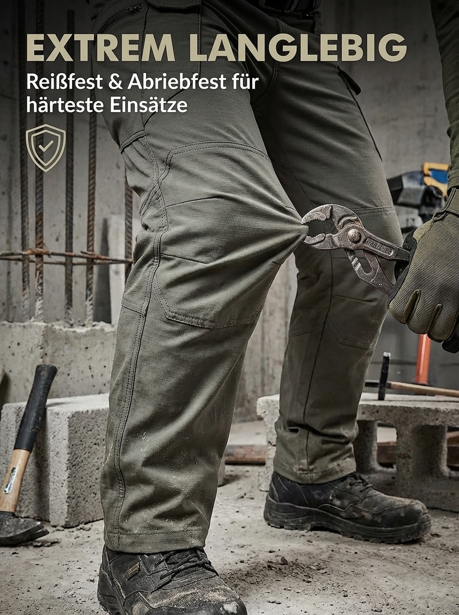 2026 neue taktische Funktionshose – 4-Wege-Stretch & wasserdicht