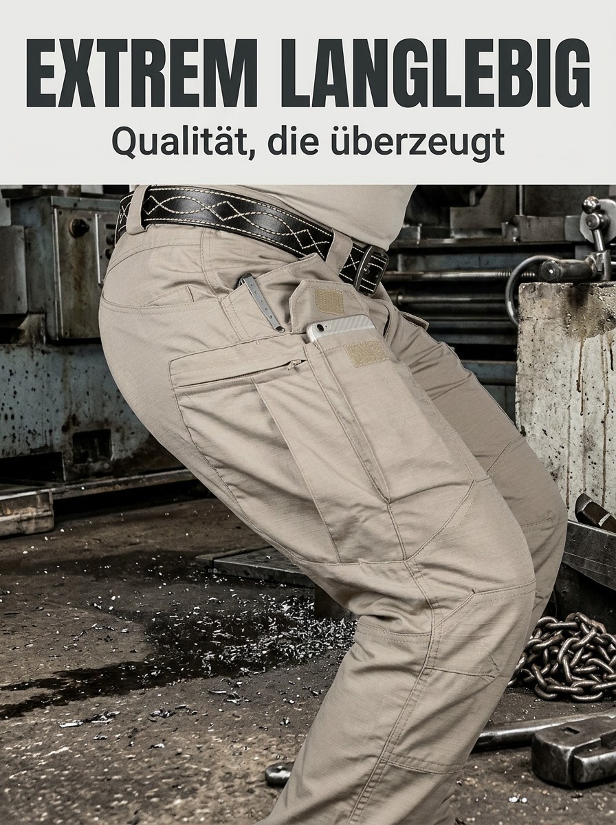 2026 neue taktische Funktionshose – 4-Wege-Stretch & wasserdicht