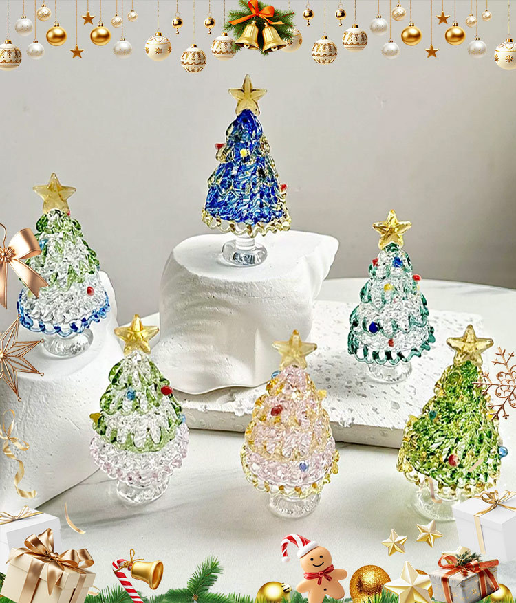  Leuchtender drehender Weihnachtsbaum