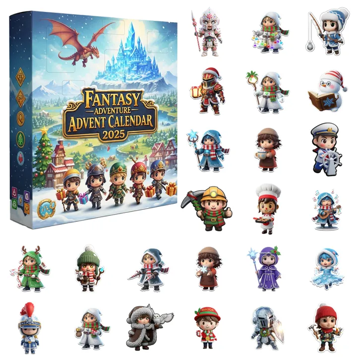Fantasy Adventure Advent Calendar 2025 🧝‍♂️🏰